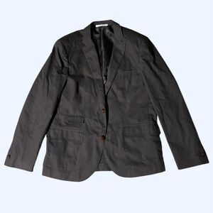 Edge by WD•NY Men’s Charcoal Black Blazer Jacket